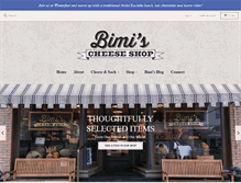 Tablet Screenshot of bimischeese.com